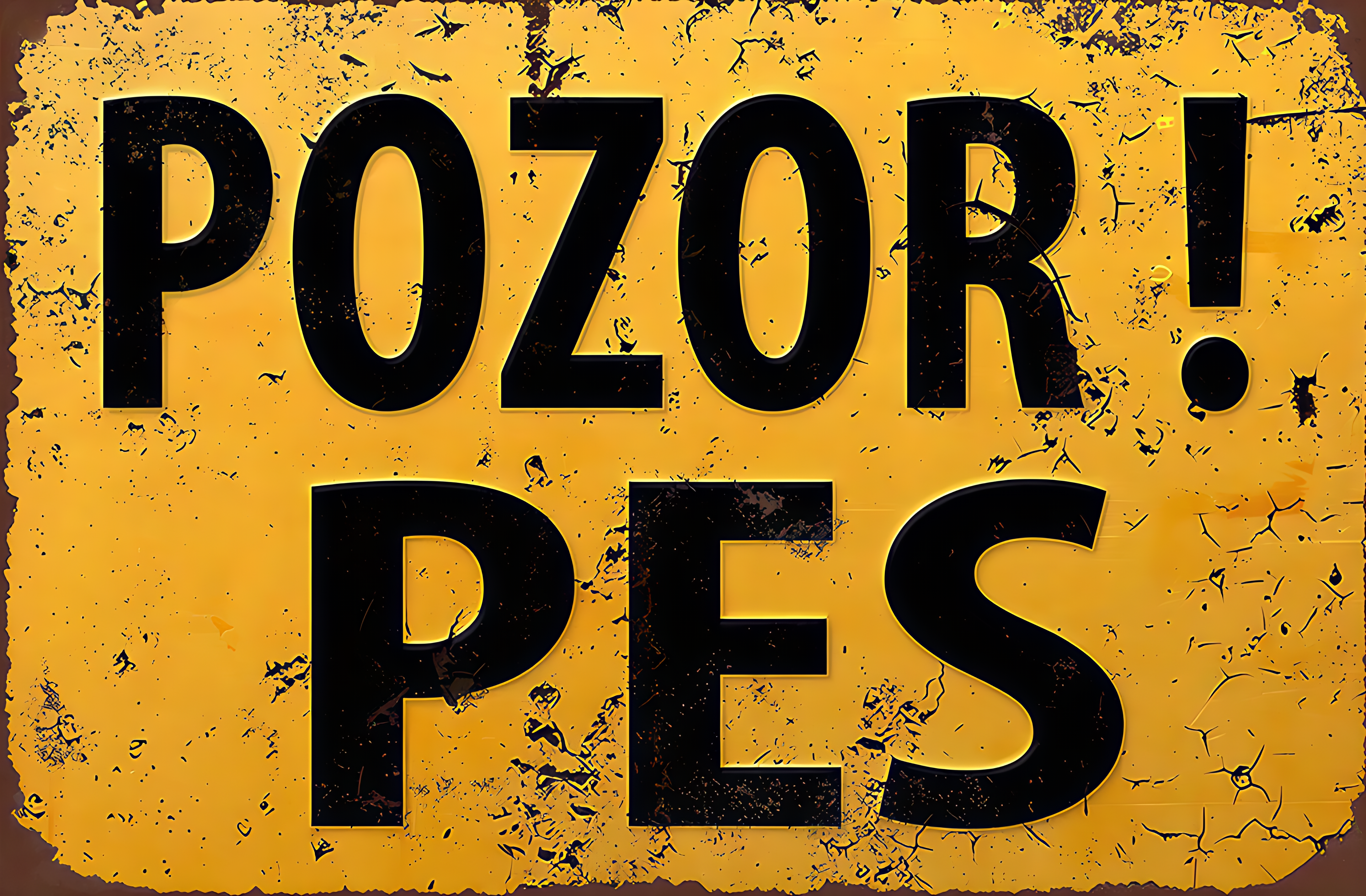 2D Flat Yellow Warning Dog Sign Outdoor Safety Alert Pet Awareness Decor Practical Security Gift for Dog Owners Walkers Neighborhood Watch Bright Yard Pathway Safety Sign