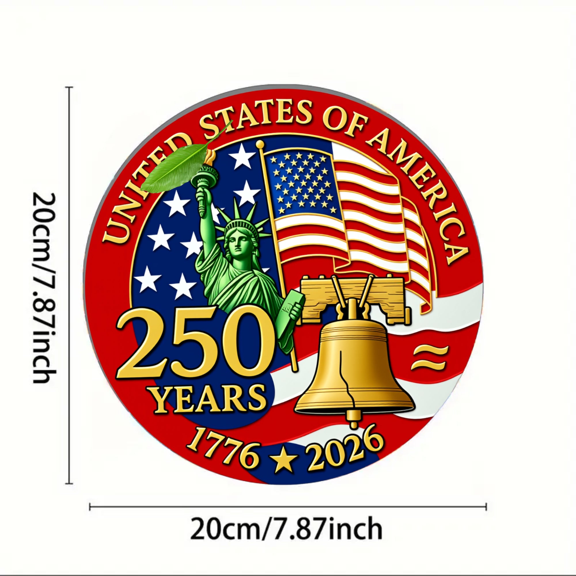 USA 250th Anniversary Commemorative Metal Sign | 1776-2026 Patriotic Vintage Wall Art…