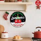 Plaque Métal Vacances de Noël | Décoration Film Famille Griswold