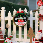 Plaque Métal Vacances de Noël | Décoration Film Famille Griswold