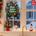 Jesus Reason for Season Weihnachtsbaumschmuck | Religiöse Feiertagsdeko Metallschild