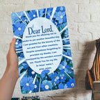 Dear Lord Metal Sign | Home Decor Decor