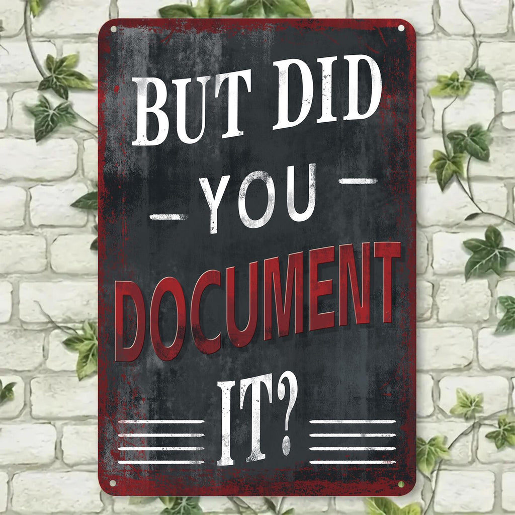 Retro Deer Hunting Metal Sign: Rustic Cabin Lodge Wall Decor