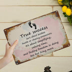 Panneau métallique True Success | Décoration intérieure Décor