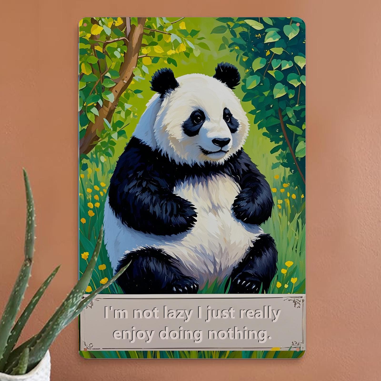 Funny Deer Hunting Metal Sign: Rustic Lodge Cabin Wall Decor