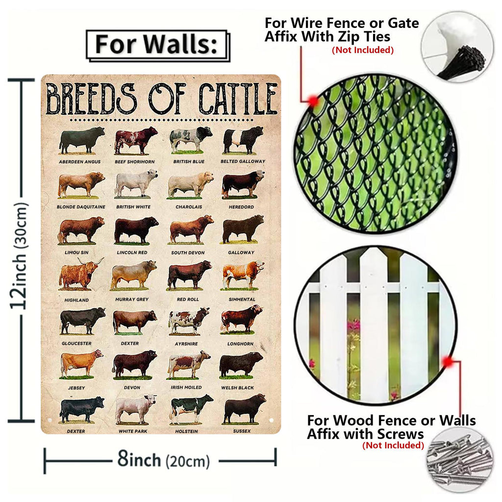 Deer Hunting Metal Sign: Rustic Lodge Cabin Wall Decor