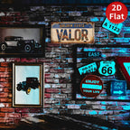 Golden State Valor Metallschild | Bar & Kneipe Deko