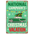 Christmas Vacation Metal Sign: Vintage Movie Wall Art