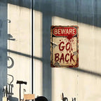 Beware Metal Sign | Holiday & Seasonal Decor