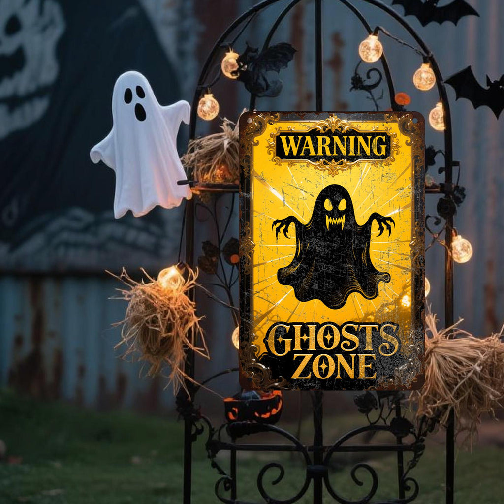 Witch Wall Art Metal Sign: Gothic Roses, Skull Tattoo Decor