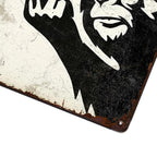 Panneau métallique Bigfoot amusant | Décoration de bar et garage vintage Sasquatch