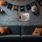 Witches Only Metal Sign - Funny Halloween Spooky Decor
