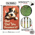 But Did You Document It Metallschild | Tierdeko & Wohndeko