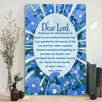 Dear Lord Metal Sign | Home Decor Decor