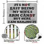 Arm Candy Blechschild | Garagen- & Werkstatt-Dekoration