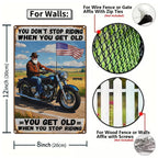 Vintage Motorrad Metallschild | Rustikale Garage Herrenzimmer Deko