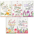Blumen-Schriftzug Metallschild | Inspirierende Vintage Heimdekoration (20x30cm)
