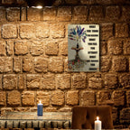 What You Think You Become Metal Sign, Law of Attraction Inspirational Quote Tree of Life Wall Art for Home Office Yoga Room