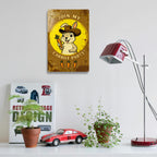 "Join My Carrot Party" BlechschildLustige Hasen Wanddekoration, Hasenliebhaber GeschenkRustikal im Landhausstil…