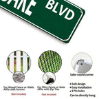 "Wake And Bake Blvd" Metallschild | Heimdekor