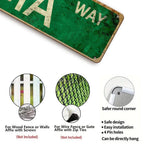 Toma Way Metallschild | Garten- & Terrassendeko