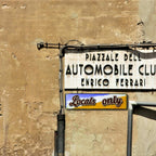 Vintage Blechschild „Locals Only“, Strandbar-Surf-Deko, Metallschild im Küsten-Reisemitbringsel-Stil…